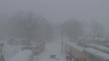 Weather camera view of Boone Scenic Valley Railroad.