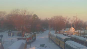 Weather camera view of Boone Scenic Valley Railroad.