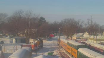 Weather camera view of Boone Scenic Valley Railroad.