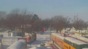 Weather camera view of Boone Scenic Valley Railroad.