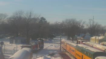 Weather camera view of Boone Scenic Valley Railroad.