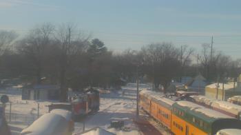 Weather camera view of Boone Scenic Valley Railroad.