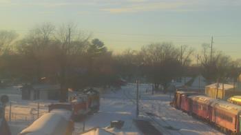 Weather camera view of Boone Scenic Valley Railroad.