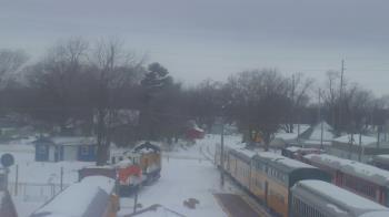 Weather camera view of Boone Scenic Valley Railroad.
