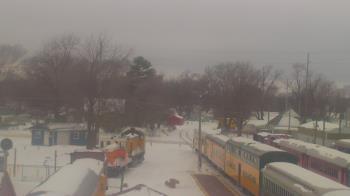 Weather camera view of Boone Scenic Valley Railroad.