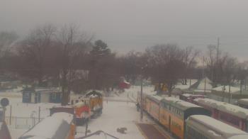 Weather camera view of Boone Scenic Valley Railroad.