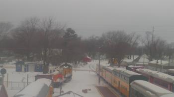 Weather camera view of Boone Scenic Valley Railroad.