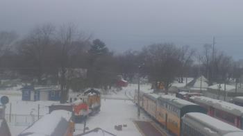 Weather camera view of Boone Scenic Valley Railroad.
