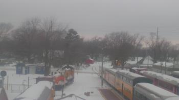 Weather camera view of Boone Scenic Valley Railroad.