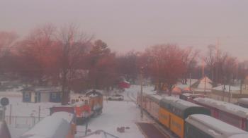 Weather camera view of Boone Scenic Valley Railroad.