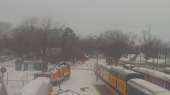 Weather camera view of Boone Scenic Valley Railroad.