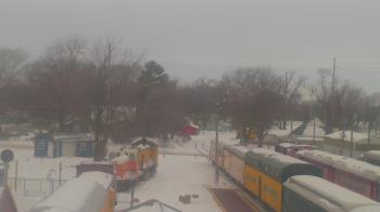 Weather camera view of Boone Scenic Valley Railroad.