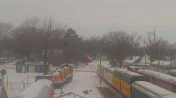 Weather camera view of Boone Scenic Valley Railroad.