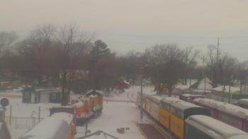 Weather camera view of Boone Scenic Valley Railroad.