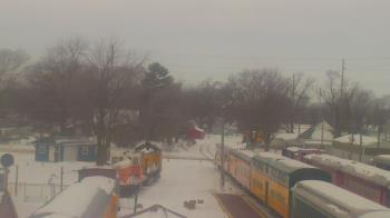 Weather camera view of Boone Scenic Valley Railroad.