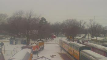 Weather camera view of Boone Scenic Valley Railroad.
