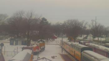 Weather camera view of Boone Scenic Valley Railroad.