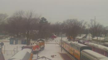 Weather camera view of Boone Scenic Valley Railroad.