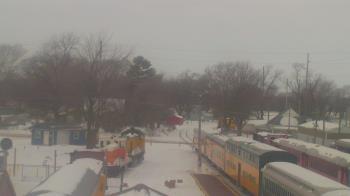 Weather camera view of Boone Scenic Valley Railroad.