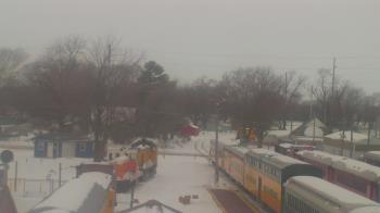 Weather camera view of Boone Scenic Valley Railroad.