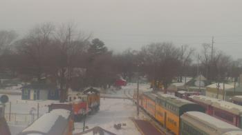 Weather camera view of Boone Scenic Valley Railroad.