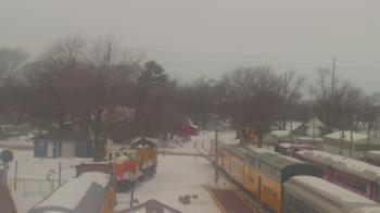 Weather camera view of Boone Scenic Valley Railroad.