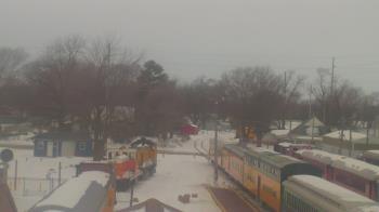 Weather camera view of Boone Scenic Valley Railroad.