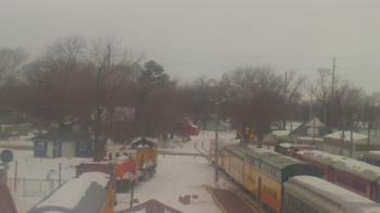 Weather camera view of Boone Scenic Valley Railroad.