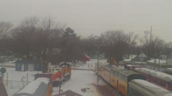 Weather camera view of Boone Scenic Valley Railroad.