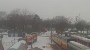 Weather camera view of Boone Scenic Valley Railroad.