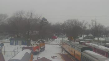 Weather camera view of Boone Scenic Valley Railroad.