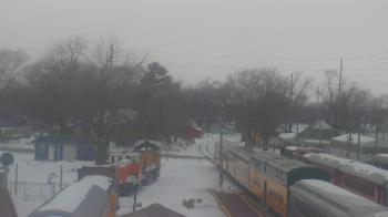 Weather camera view of Boone Scenic Valley Railroad.