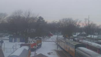 Weather camera view of Boone Scenic Valley Railroad.