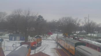 Weather camera view of Boone Scenic Valley Railroad.