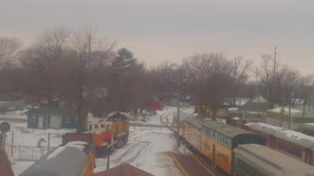 Weather camera view of Boone Scenic Valley Railroad.