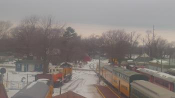 Weather camera view of Boone Scenic Valley Railroad.