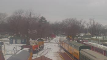 Weather camera view of Boone Scenic Valley Railroad.