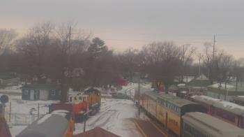 Weather camera view of Boone Scenic Valley Railroad.