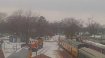 Weather camera view of Boone Scenic Valley Railroad.