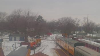 Weather camera view of Boone Scenic Valley Railroad.