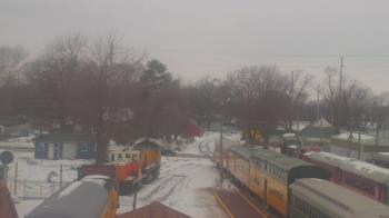 Weather camera view of Boone Scenic Valley Railroad.