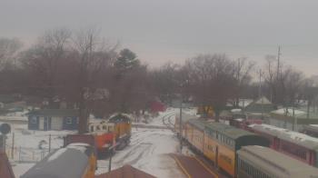 Weather camera view of Boone Scenic Valley Railroad.