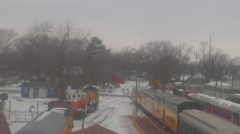 Weather camera view of Boone Scenic Valley Railroad.