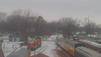 Weather camera view of Boone Scenic Valley Railroad.
