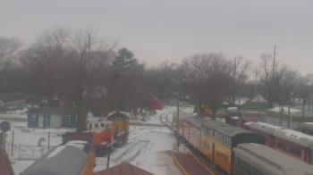 Weather camera view of Boone Scenic Valley Railroad.