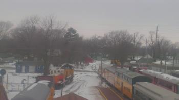 Weather camera view of Boone Scenic Valley Railroad.