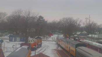 Weather camera view of Boone Scenic Valley Railroad.