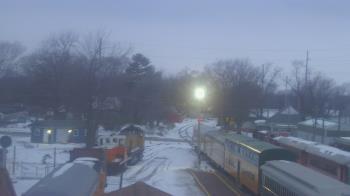 Weather camera view of Boone Scenic Valley Railroad.