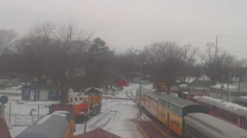 Weather camera view of Boone Scenic Valley Railroad.