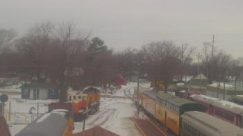 Weather camera view of Boone Scenic Valley Railroad.